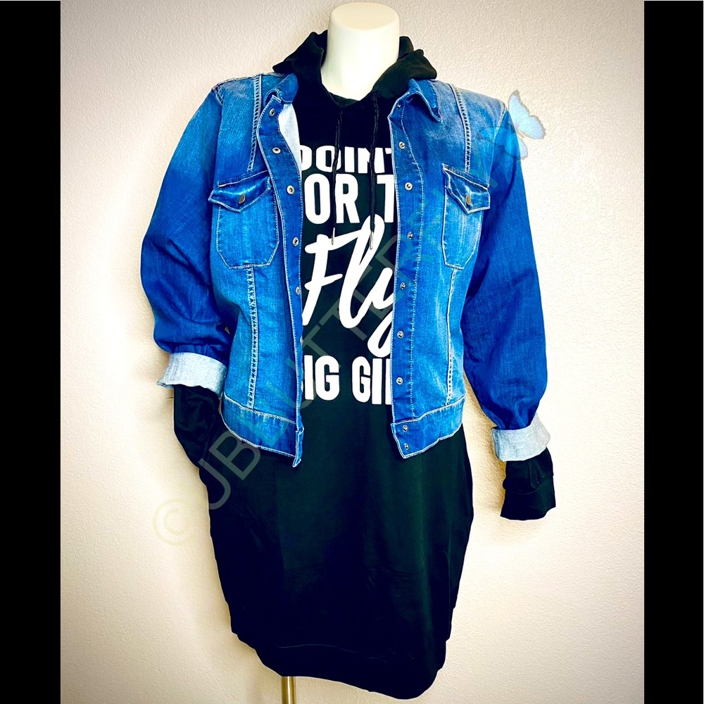 🦋Hoodie STATEMENT Dress🦋